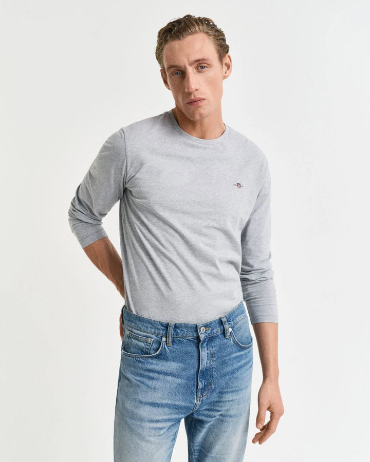 GANT Reg Shield Ls T-Shirt/Majica 2004049