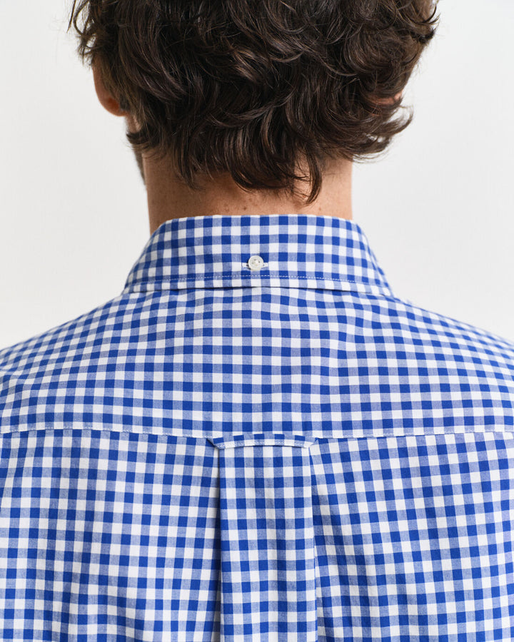 GANT Reg Poplin Gingham Ss Shirt/Košulja 3000121