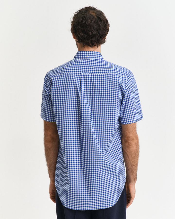 GANT Reg Poplin Gingham Ss Shirt/Košulja 3000121