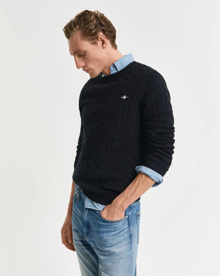 GANT Cotton Cable C-Neck/Pulover 8050601