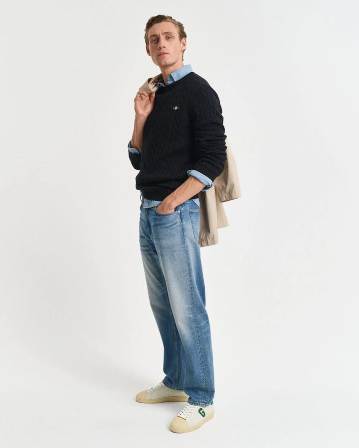 GANT Cotton Cable C-Neck/Pulover 8050601
