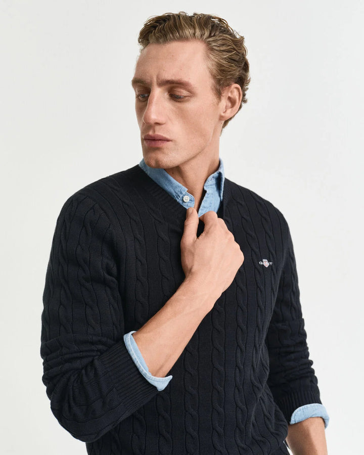 GANT Cotton Cable C-Neck/Pulover 8050601