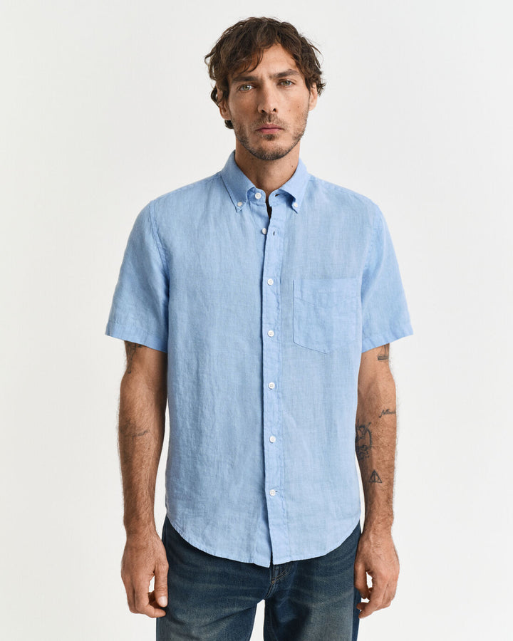 GANT Reg Gmnt Dyed Linen Ss Shirt/Košulja 3240121