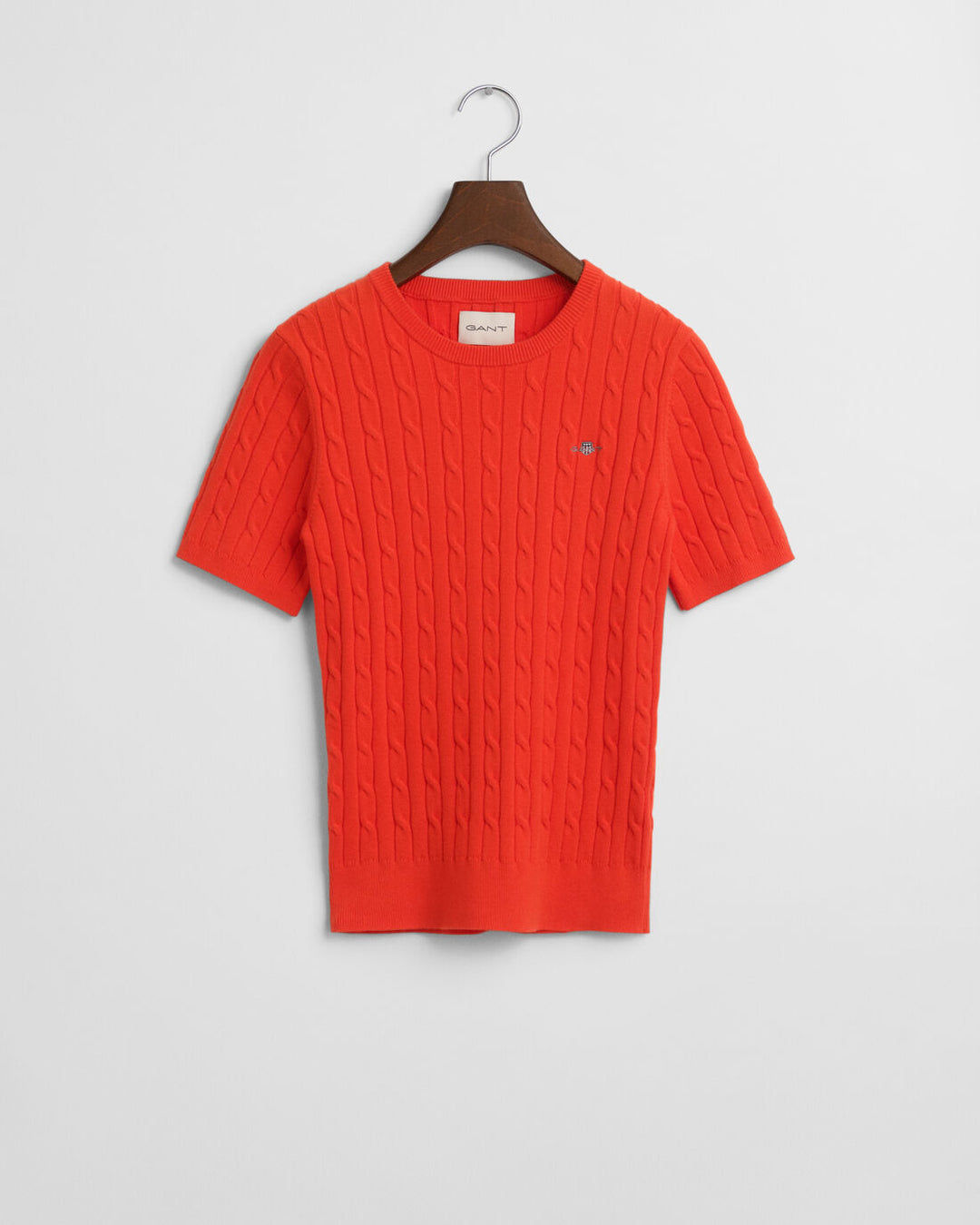 GANT Stretch Cotton Cable Ss C-Neck/Pulover 4800105