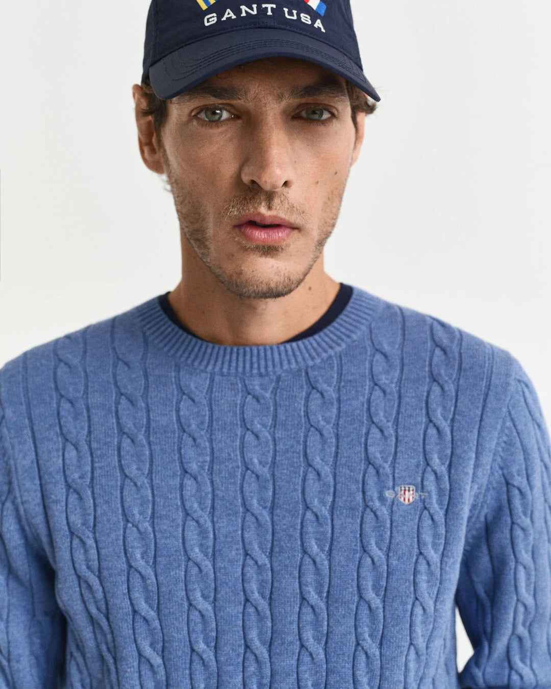 GANT Cotton Cable C-Neck/Pulover 8050601