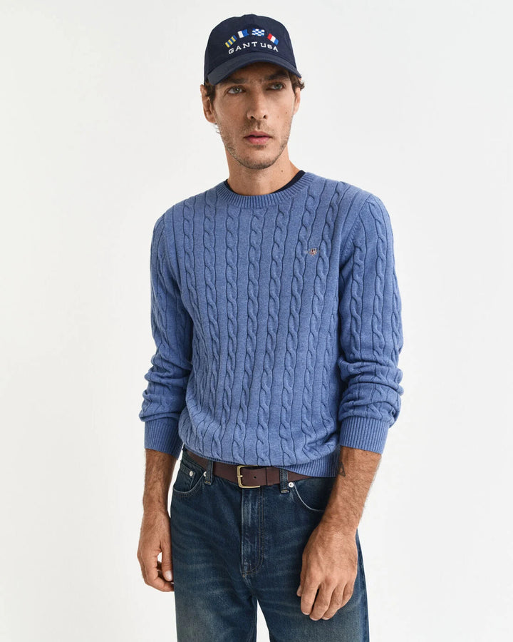 GANT Cotton Cable C-Neck/Pulover 8050601