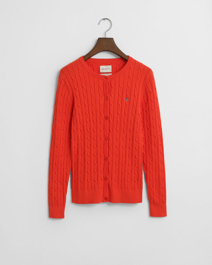 GANT Stretch Cotton Cable Cardigan/Pulover 4800103