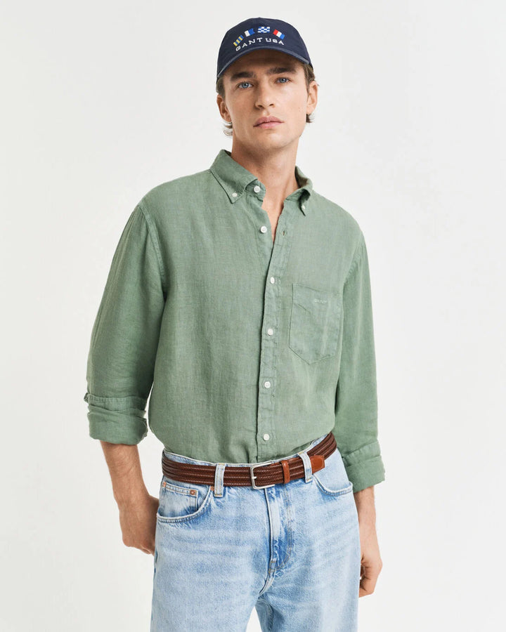 GANT Reg Gmnt Dyed Linen Shirt/Košulja 3240120