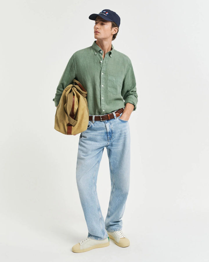 GANT Reg Gmnt Dyed Linen Shirt/Košulja 3240120