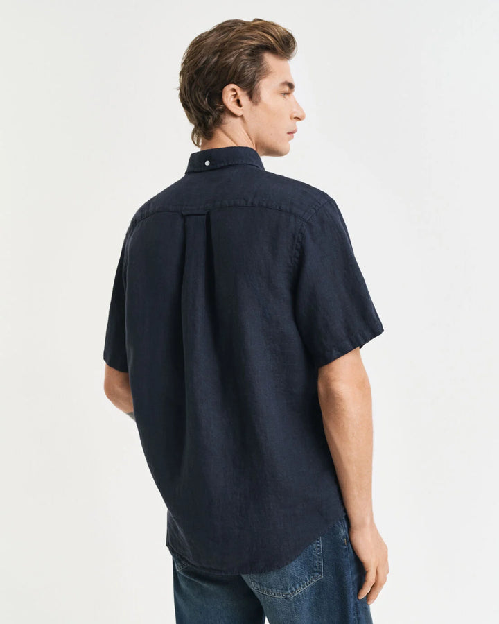GANT Reg Gmnt Dyed Linen Ss Shirt/Košulja 3240121