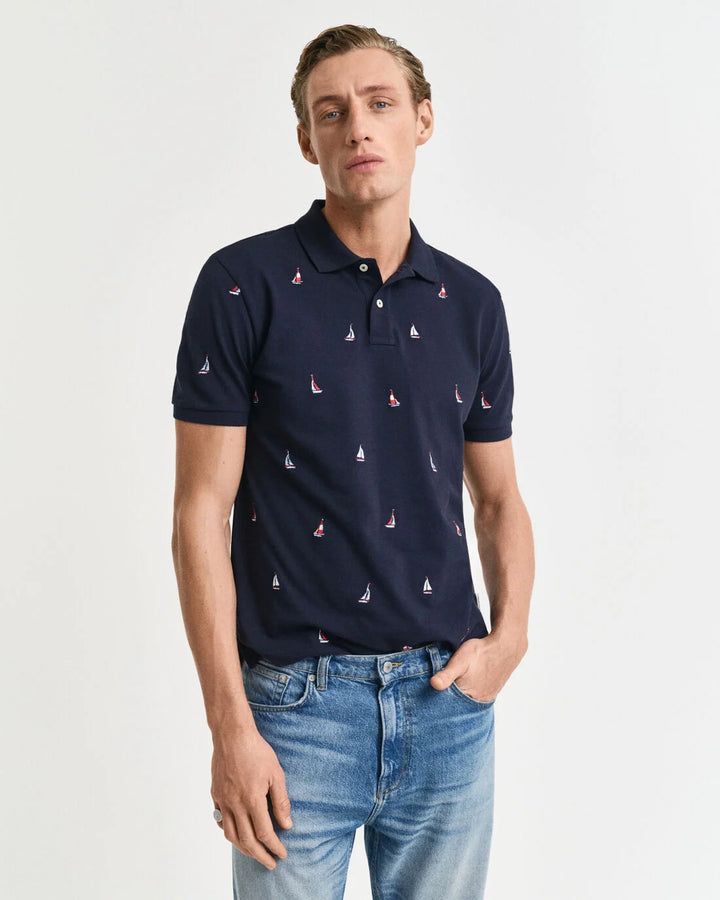 GANT Embroidered Graphic Polo/Polo majica 2014046
