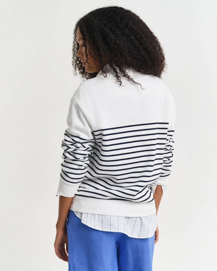 GANT Breton Rib Half Zip Sweat/Pulover 4200588