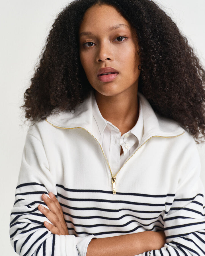 GANT Breton Rib Half Zip Sweat/Pulover 4200588