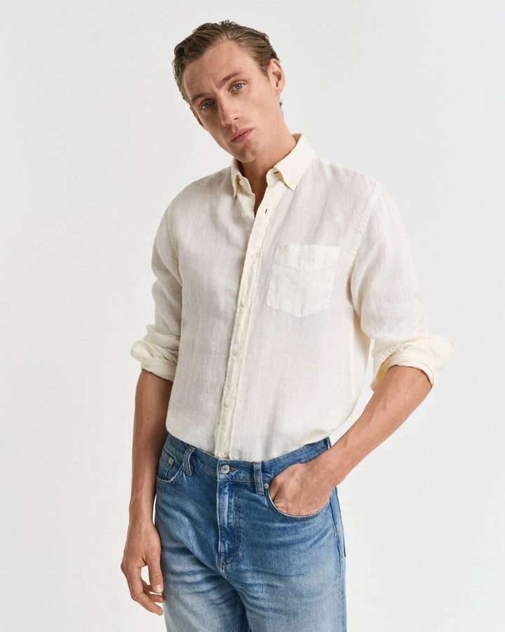 GANT Reg Gmnt Dyed Linen Shirt/Košulja 3240120