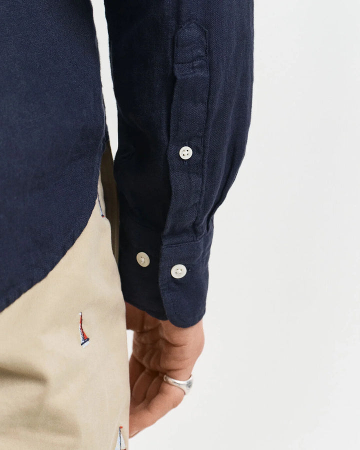 GANT Reg Gmnt Dyed Linen Shirt/Košulja 3240120