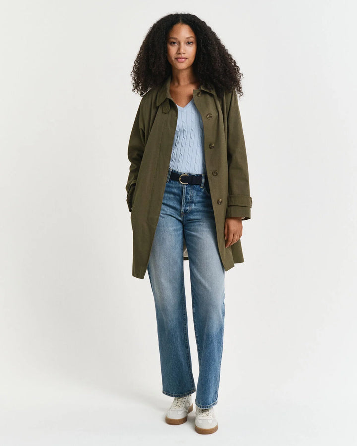 GANT Stretch Cotton Cable V-Neck/Pulover 4800101