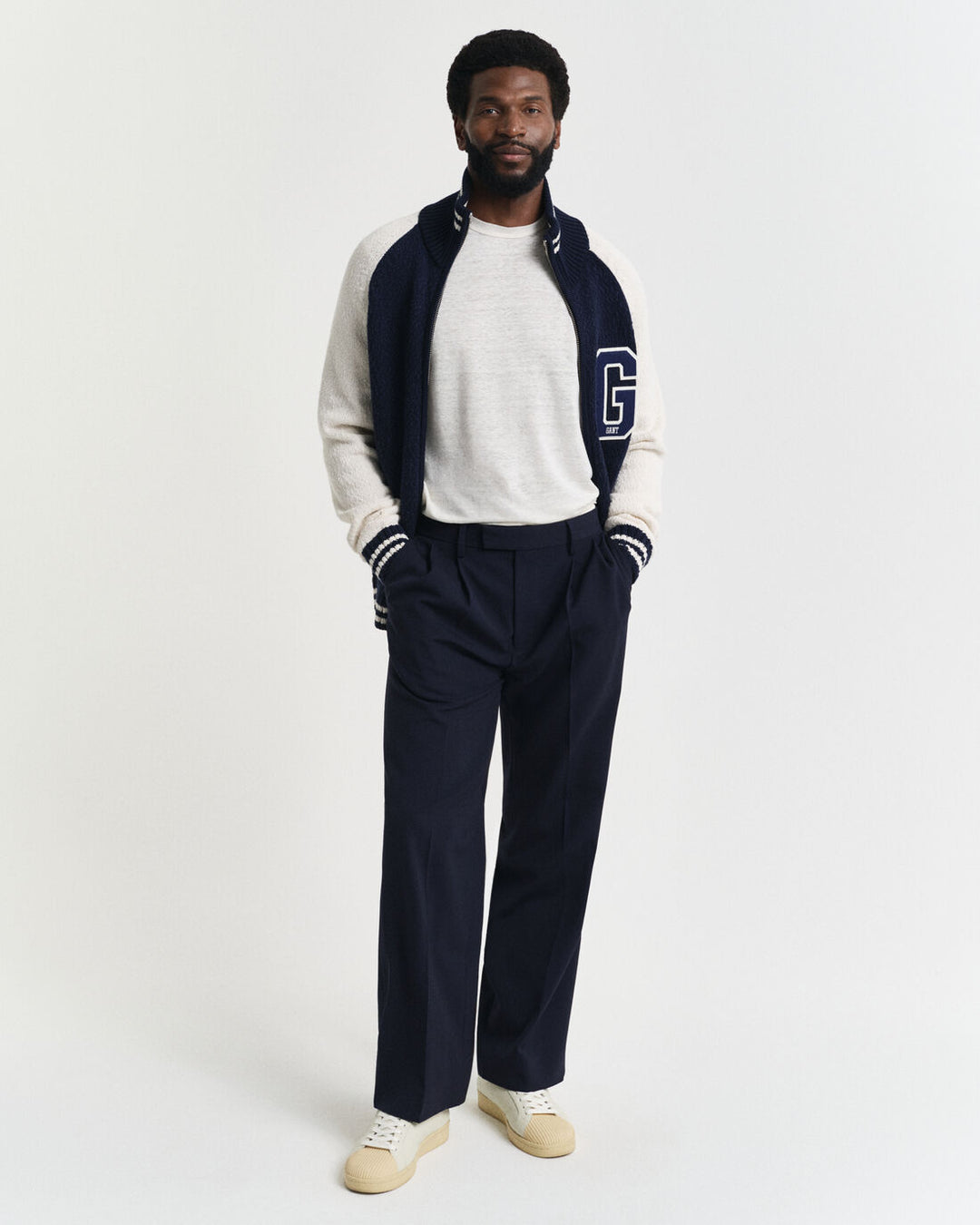 GANT Linen Ss T-Shirt/Majica 2003318