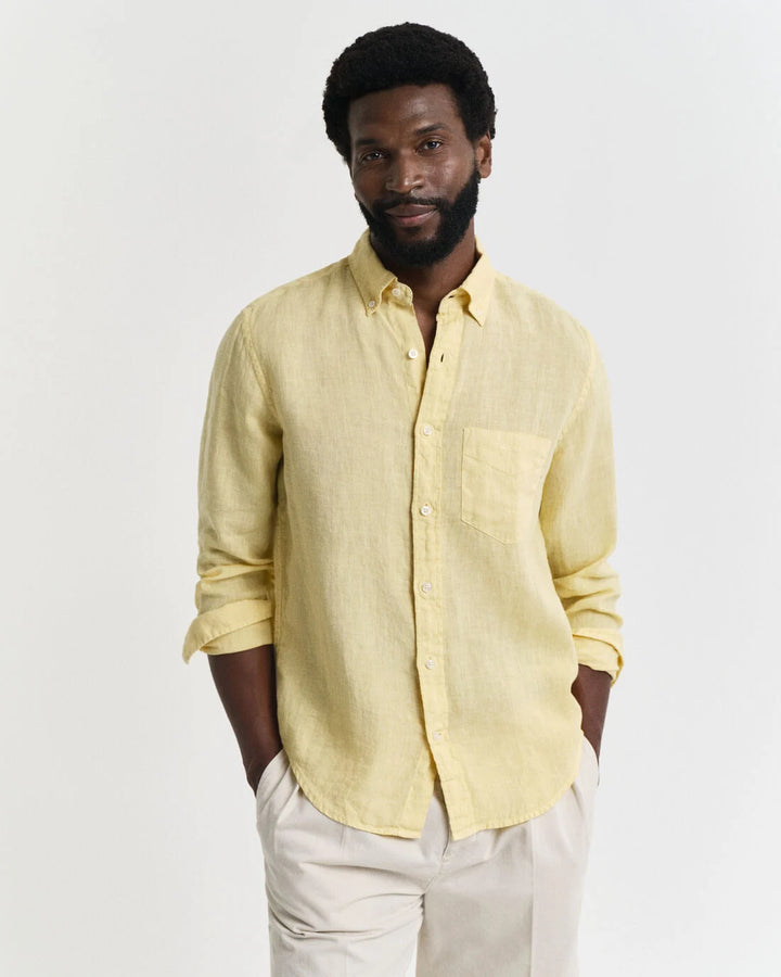GANT Reg Gmnt Dyed Linen Shirt/Košulja 3240120