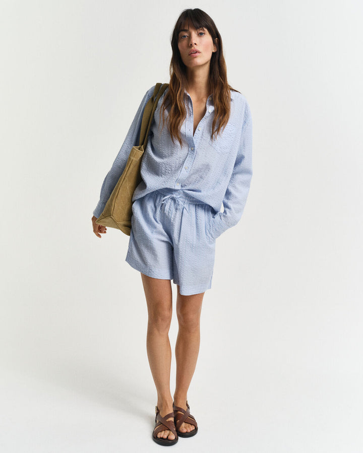 GANT Tonal Striped Seersucker Shorts/Bermude 4020128