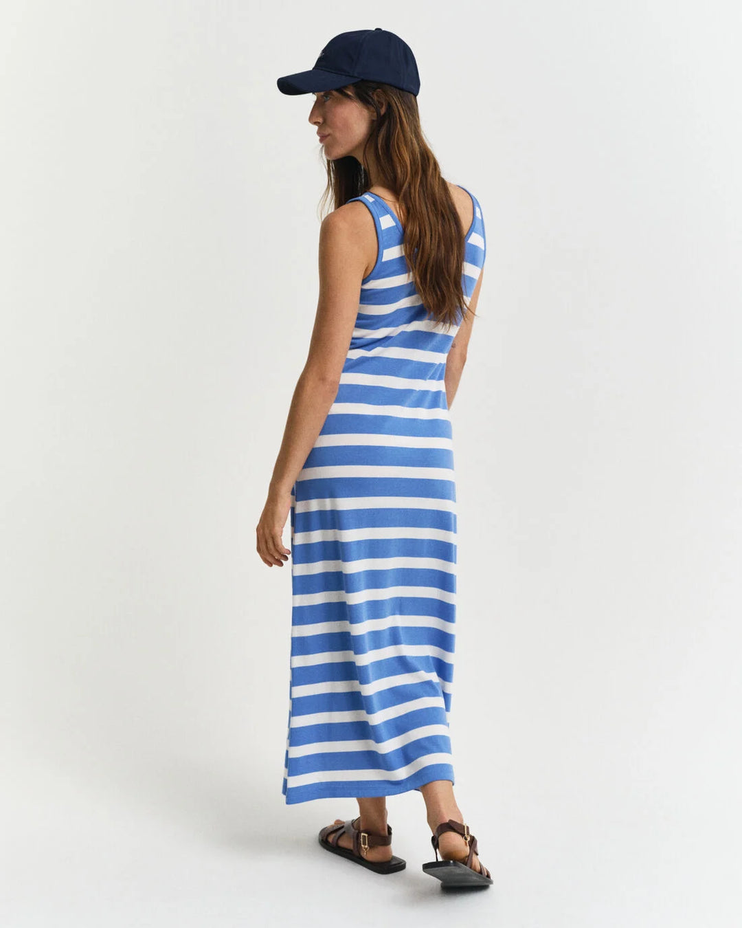 GANT Striped Tank Top Jersey Midi Dress/Haljina 4200558