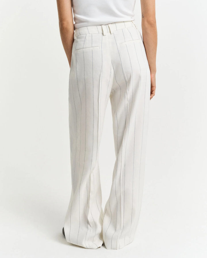 GANT Tailored Pleated Linen Blend Pants/Hlače 4150357