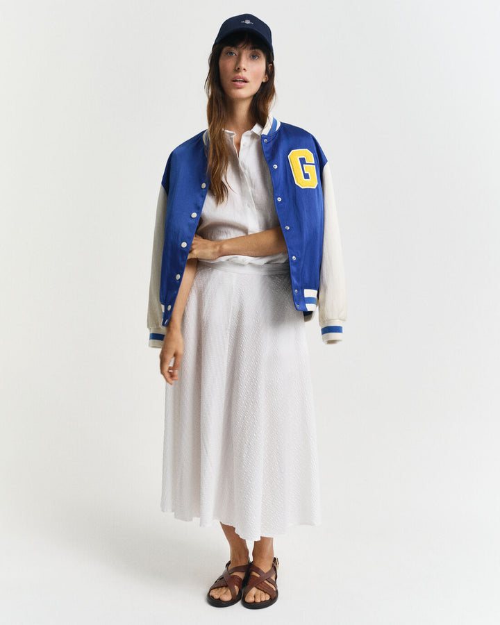 GANT Tonal Striped Seersucker Skirt/Suknja 4400182