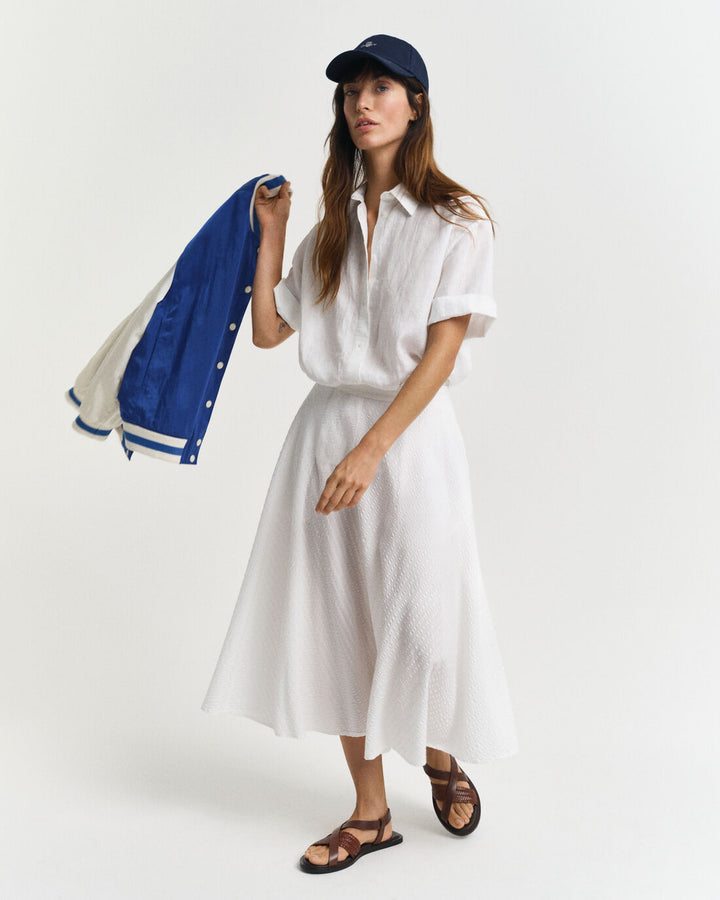 GANT Tonal Striped Seersucker Skirt/Suknja 4400182