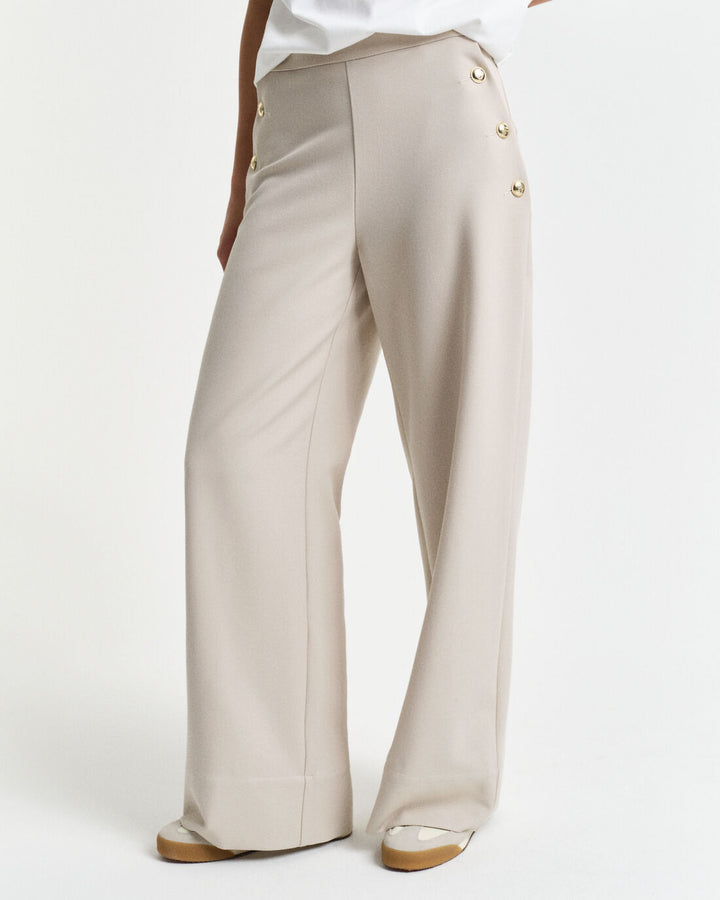 GANT Button High-Rise Pants/Hlače 4150358