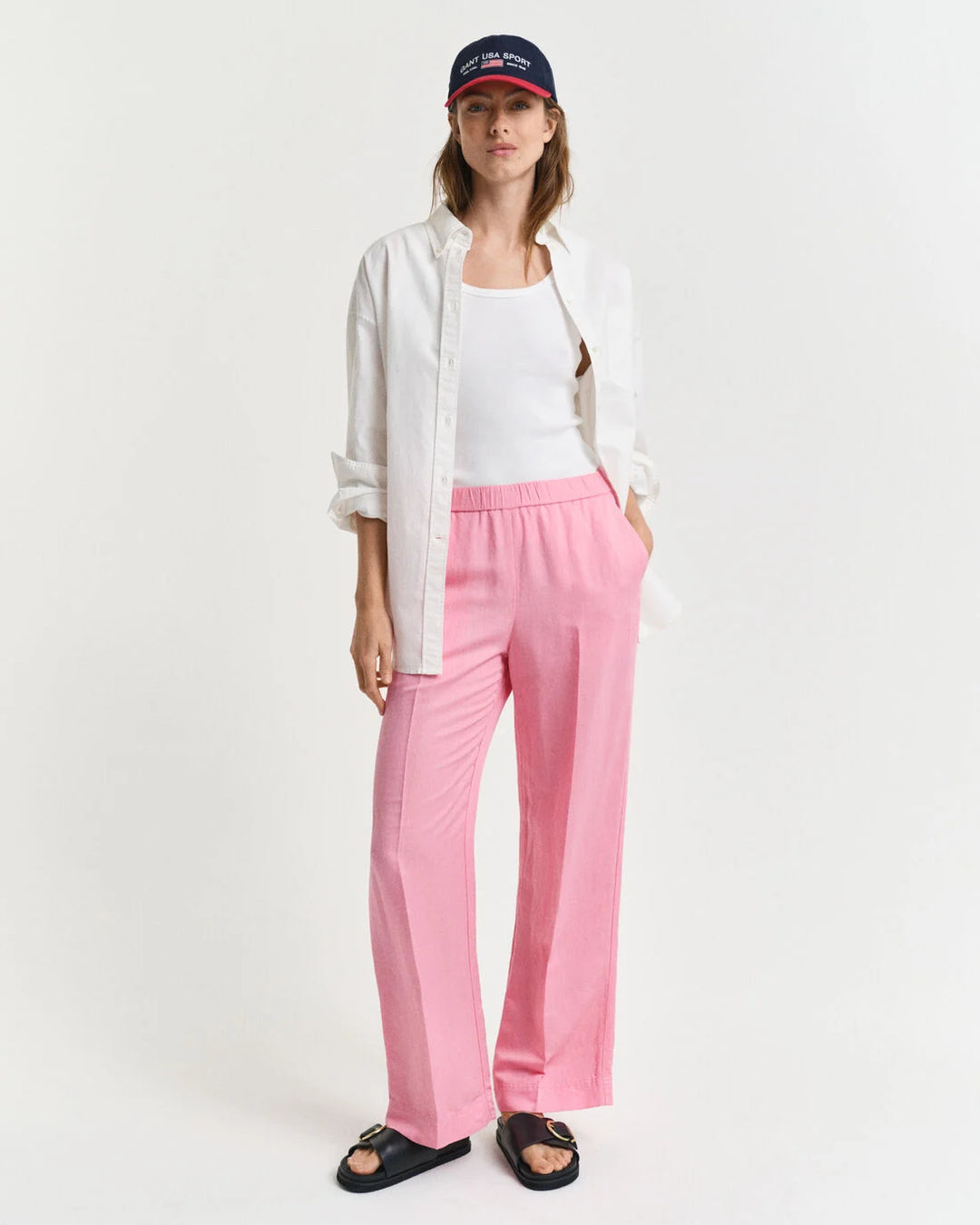 GANT Linen Blend Pull On Pants/Hlače 4150348