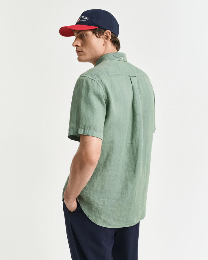 GANT Reg Gmnt Dyed Linen Ss Shirt/Košulja 3240121