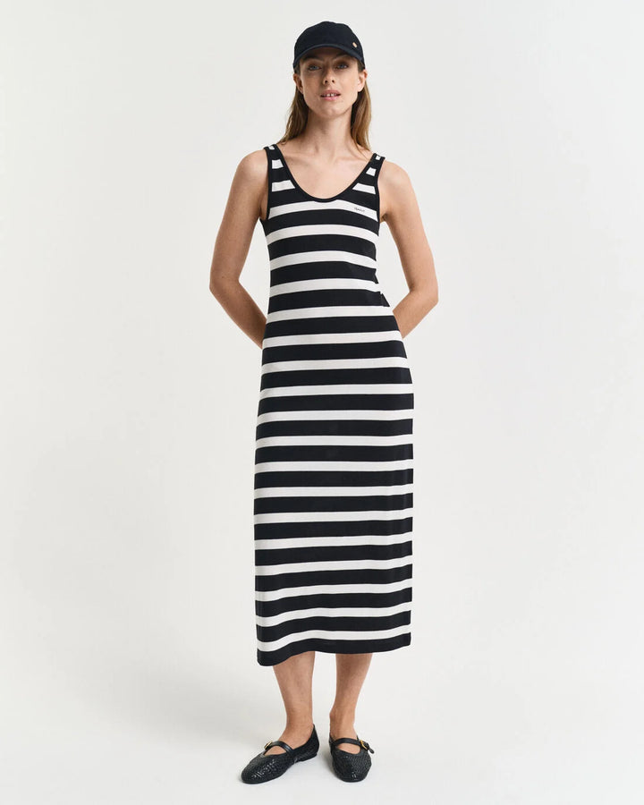 GANT Striped Tank Top Jersey Midi Dress/Haljina 4200558