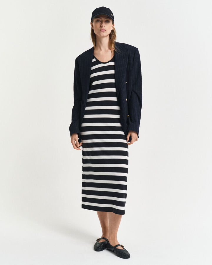 GANT Striped Tank Top Jersey Midi Dress/Haljina 4200558