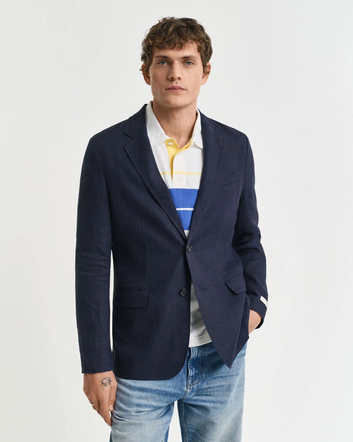 GANT Reg Gmnt Dye Linen Blazer/Sako 7706328