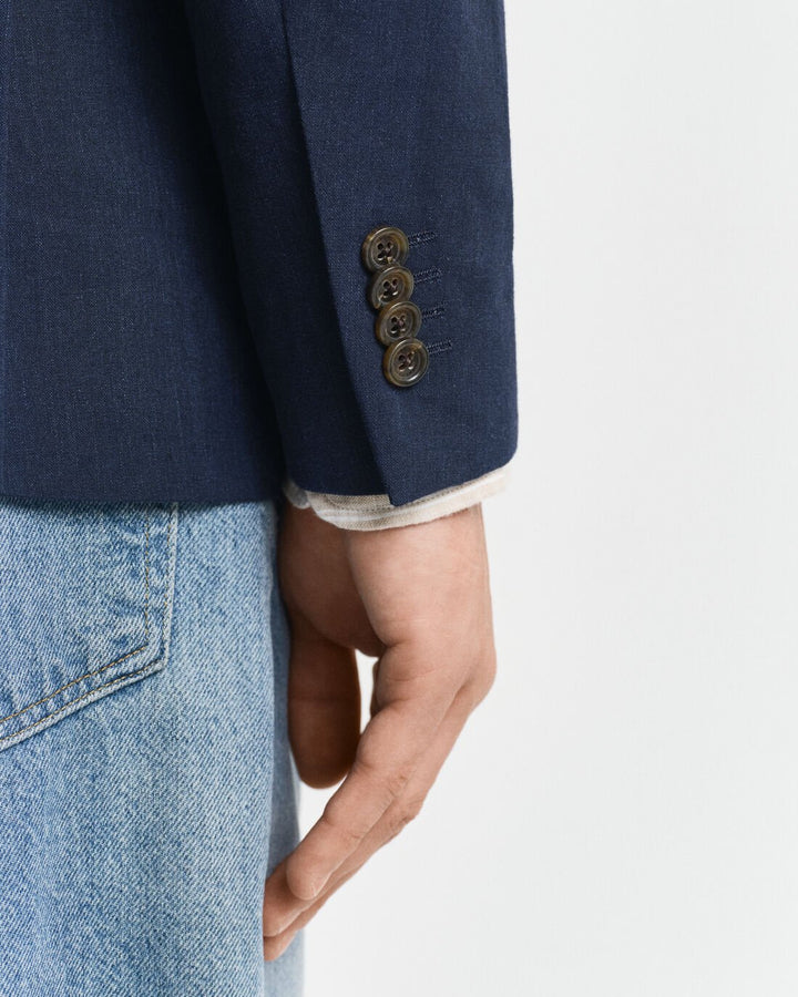 GANT Slim Cot/Linen Suit Jacket/Sako 7706324