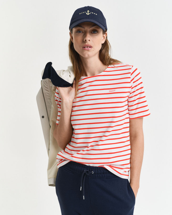 GANT Reg Breton C-Neck Ss T-Shirt/Majica 4200591