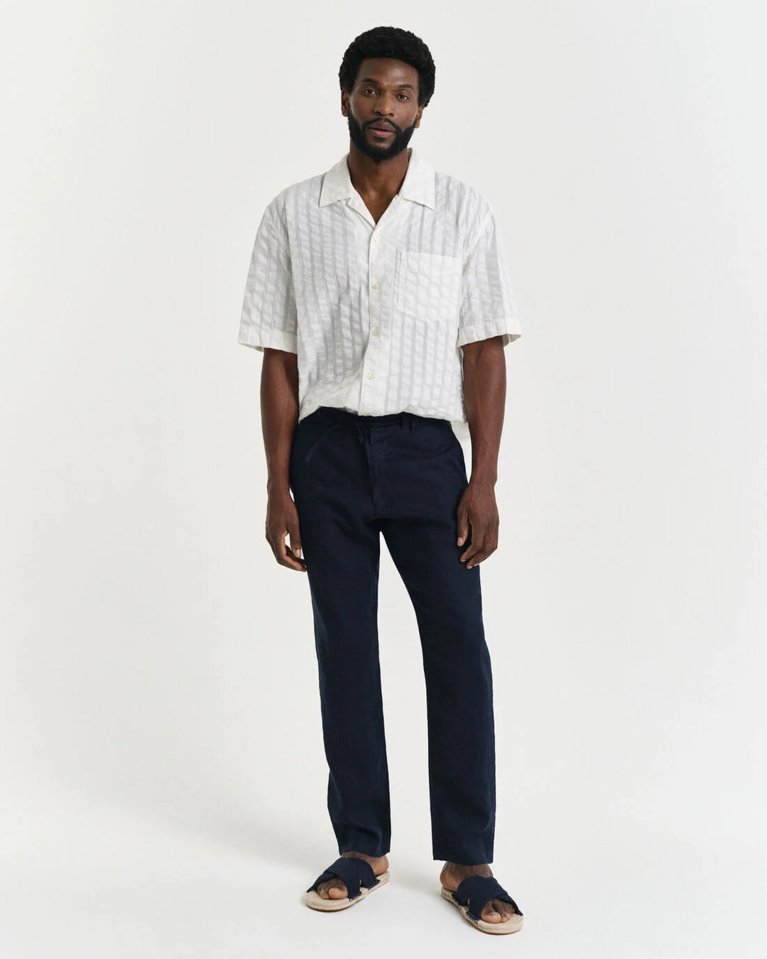 GANT Relaxed Linen Ds Pants/Hlače 1505272