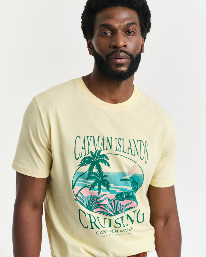 GANT Placed Graphic T-Shirt/Majica 2003321