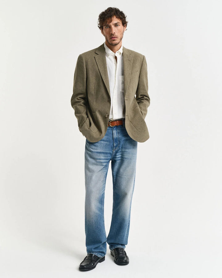 GANT Slim Cot/Linen Suit Jacket/Sako 7706324