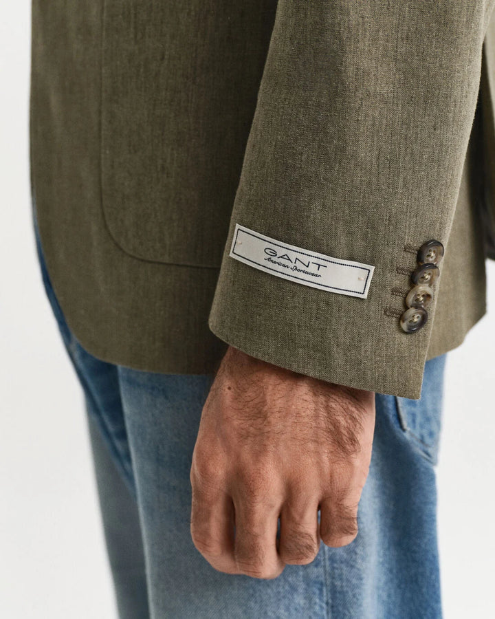 GANT Slim Cot/Linen Suit Jacket/Sako 7706324
