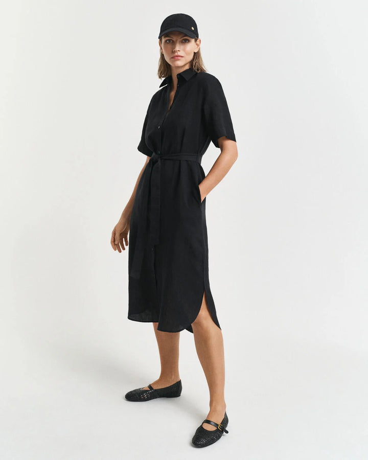 GANT Reg Linen Ss Shirt Dress/Haljina 4503390