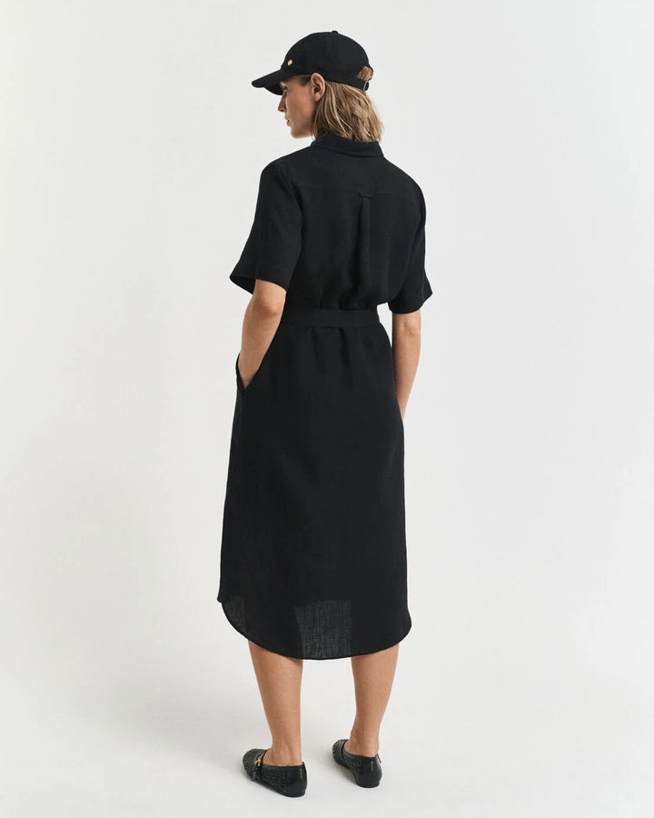 GANT Reg Linen Ss Shirt Dress/Haljina 4503390