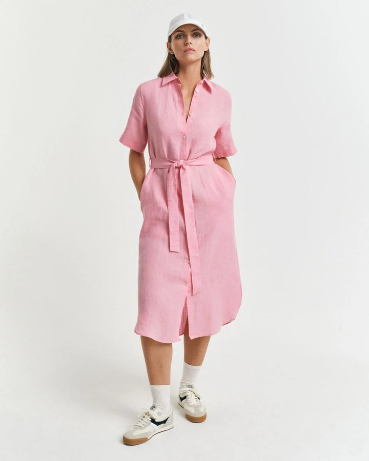 GANT Reg Linen Ss Shirt Dress/Haljina 4503390