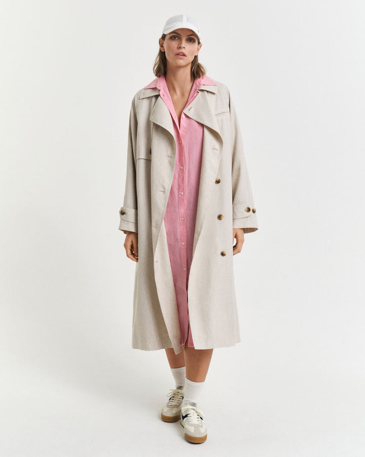 GANT Reg Linen Ss Shirt Dress/Haljina 4503390