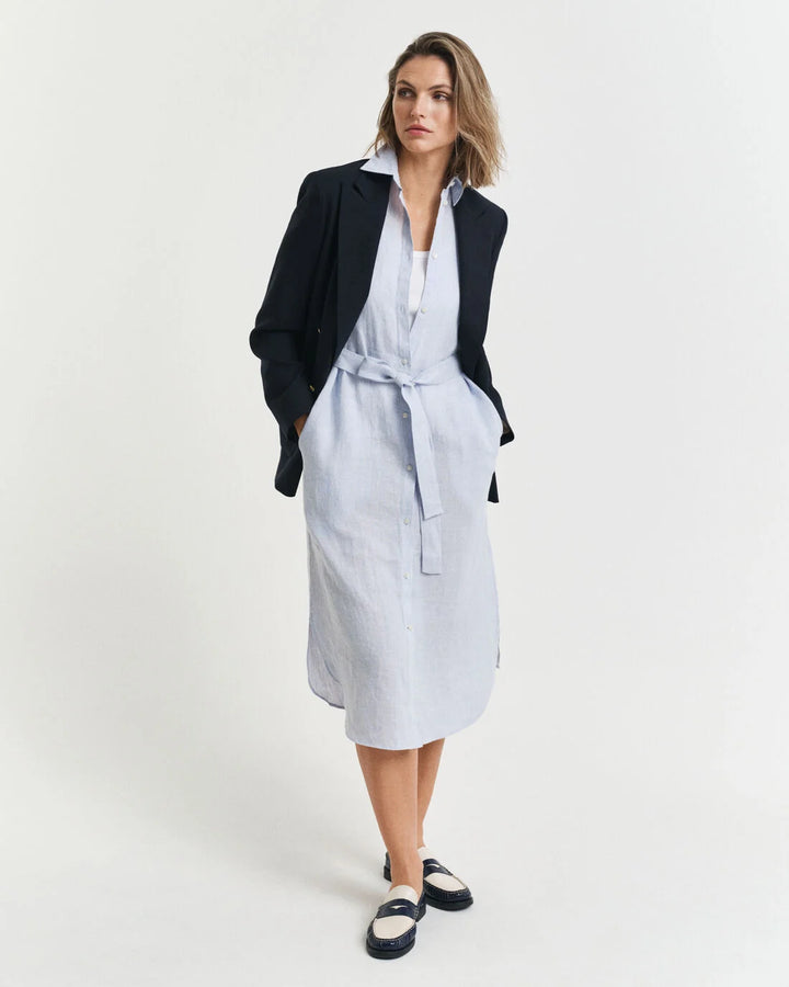 GANT Reg Linen Ss Shirt Dress/Haljina 4503390