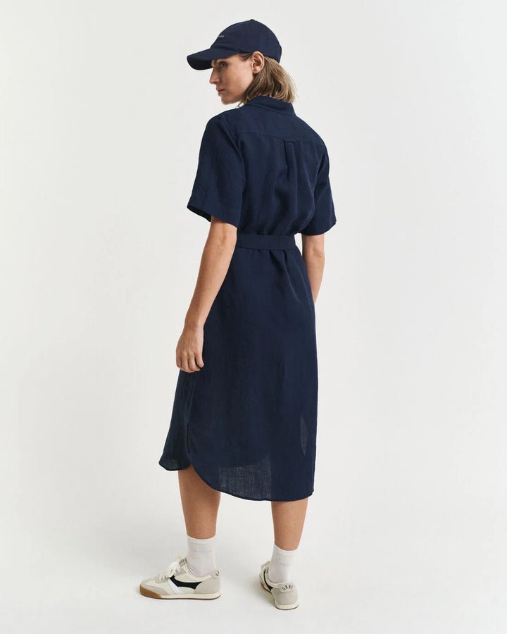 GANT Reg Linen Ss Shirt Dress/Haljina 4503390