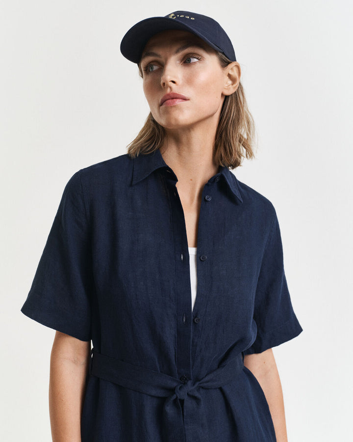 GANT Reg Linen Ss Shirt Dress/Haljina 4503390