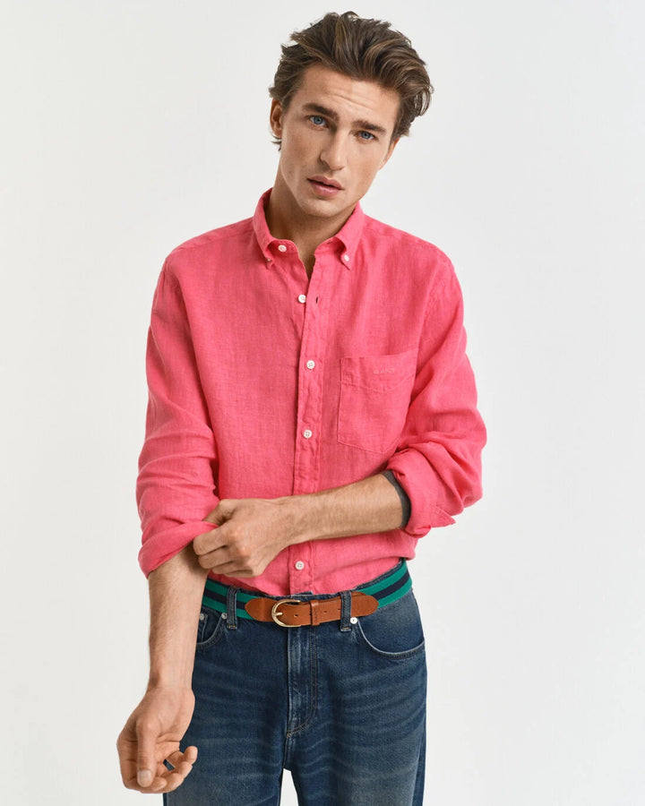 GANT Reg Gmnt Dyed Linen Shirt/Košulja 3240120