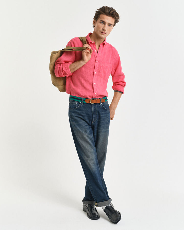 GANT Reg Gmnt Dyed Linen Shirt/Košulja 3240120