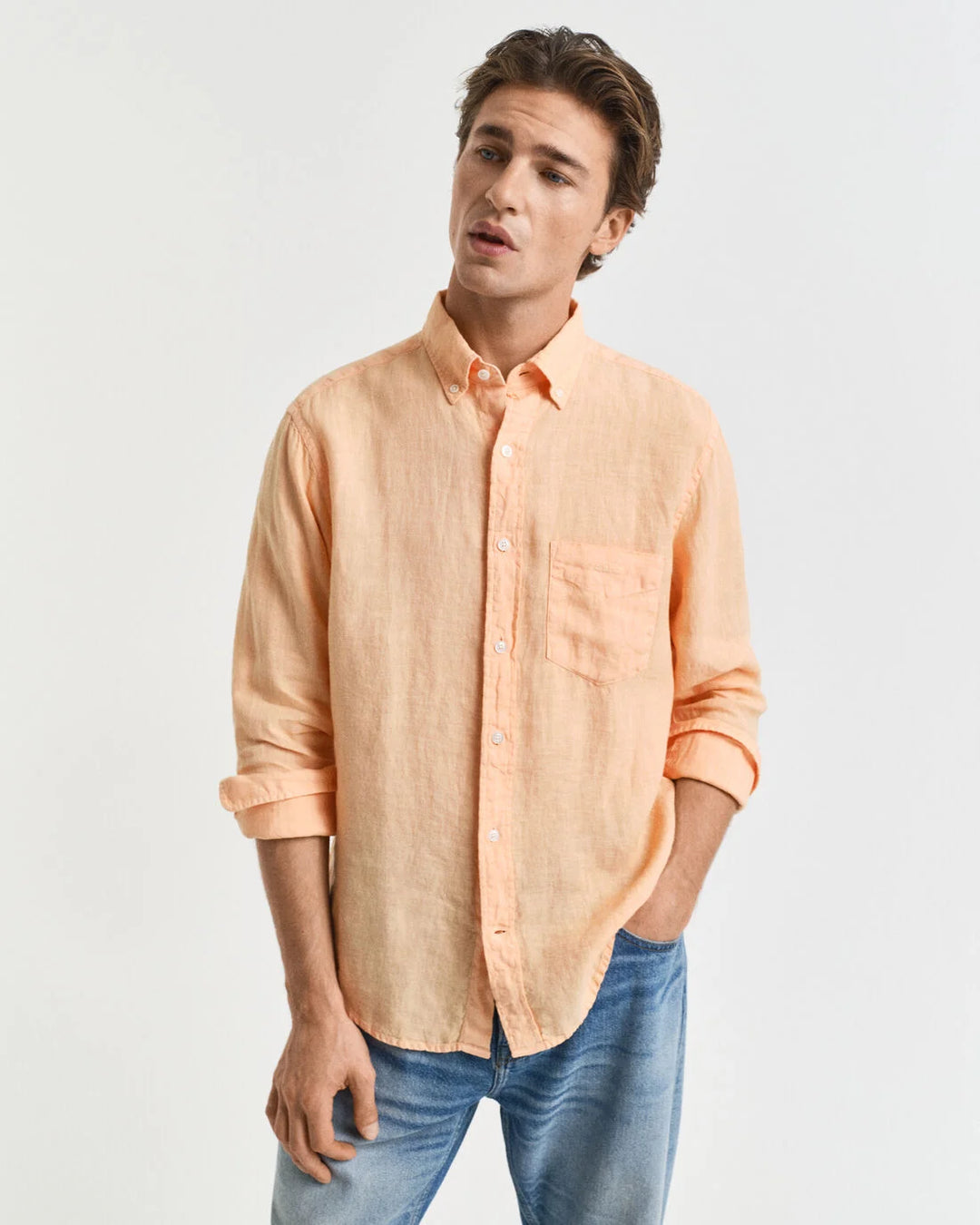 GANT Reg Gmnt Dyed Linen Shirt/Košulja 3240120