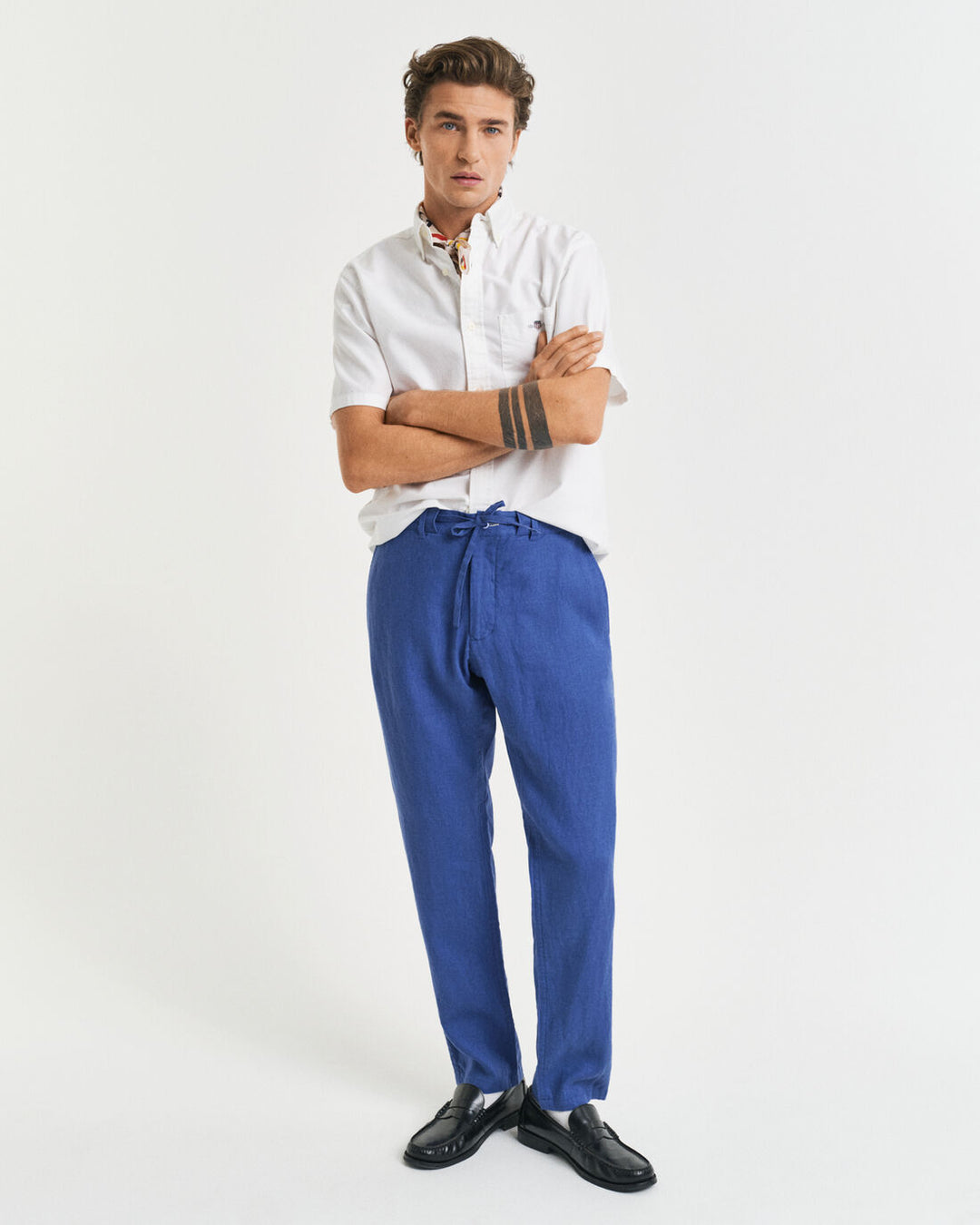 GANT Relaxed Linen Ds Pants/Hlače 1505272